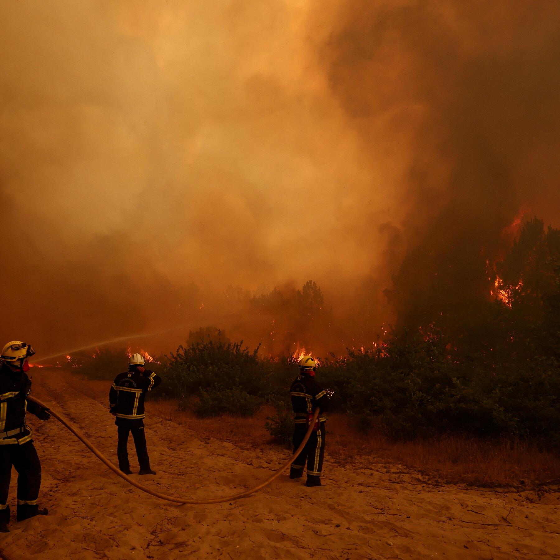 Incendios en Europa: evacuaciones masivas por focos en España y Francia