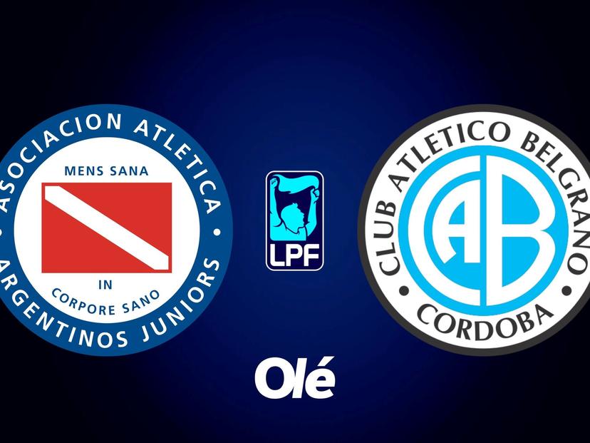 alineaciones de club atlético belgrano contra argentinos juniors